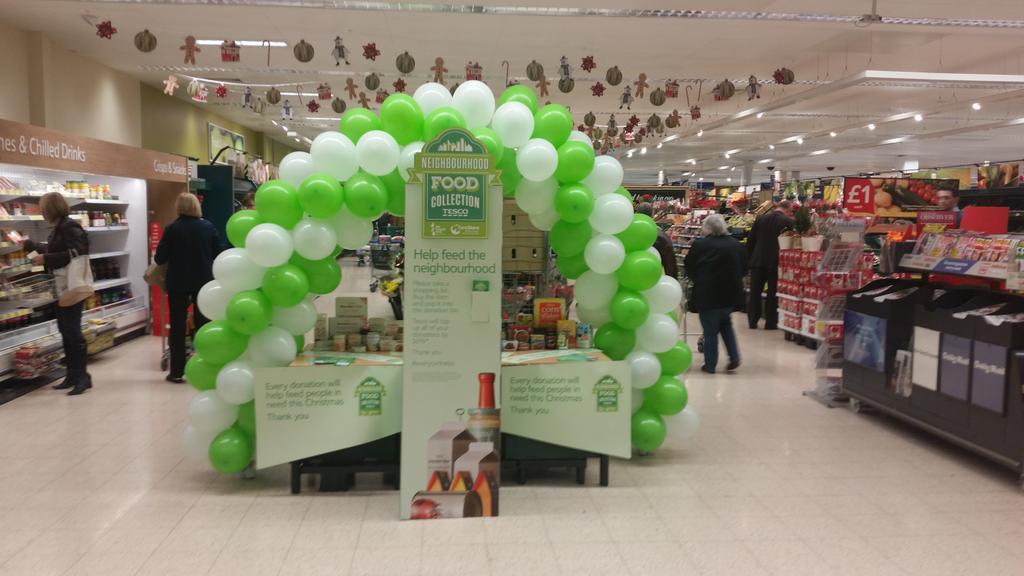 Fantastic display to start off our food collection. Well done guys #everycanhelps