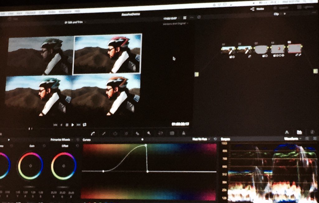 stefanlatoure's tweet image. #DaVinciResolve still does awesome color correction too!  #DaVinciResolve #districtcreate
