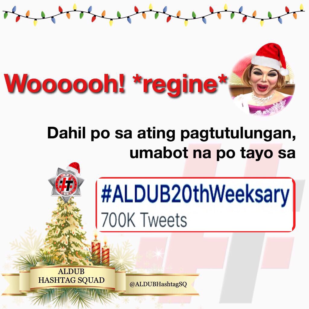 ALDUBHashtagSQ's tweet photo. TWEET COUNT AS OF 11:00 AM (MLA) TIME
OHT: #ALDUB20thWeeksary
BEAST MODE ON! LET'S GET IT ON! 
*regine* Woooooooh! https://t.co/AYYjA5oEV2