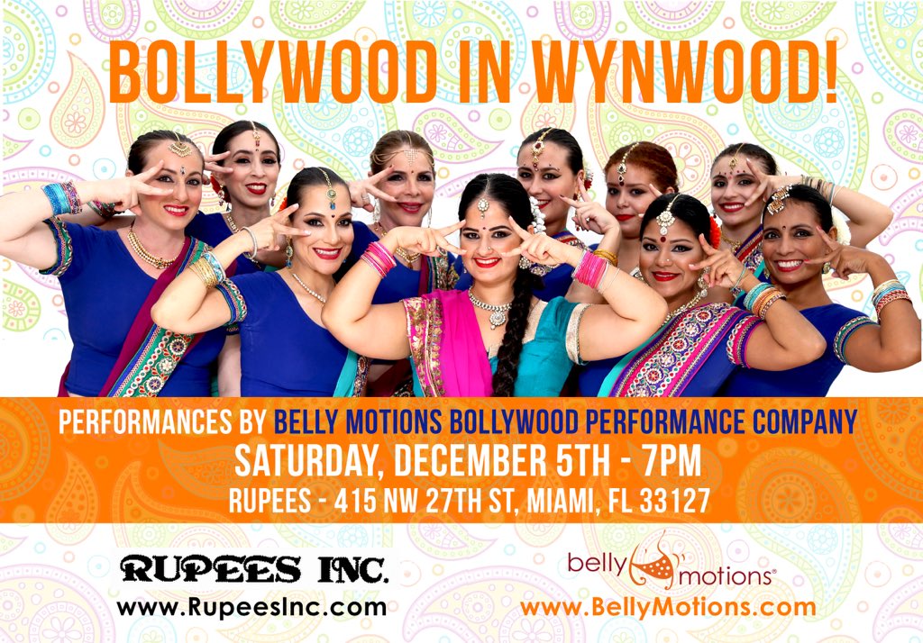 rupees_inc's tweet photo. #BollywoodInWynwood #RupeesInc #BellyMotions #Tea #Yoga #Henna #SareeShopMiami #Wynwood #Bollywood #JaiHoFit https://t.co/WsGJiDR5pD
