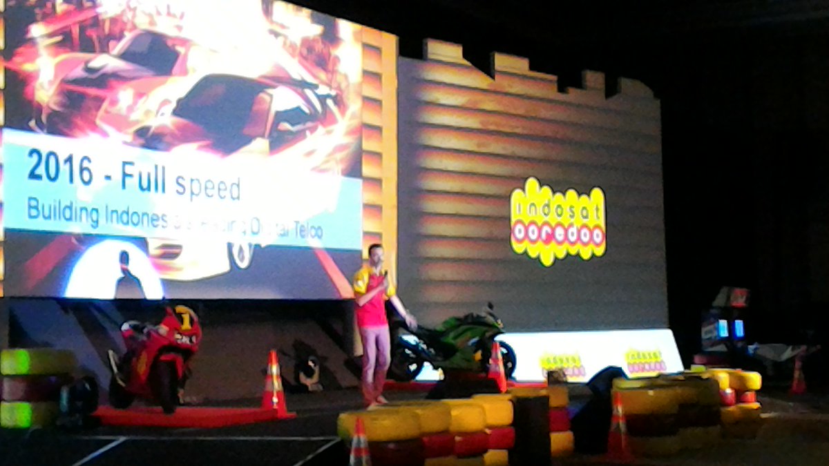 evaro271's tweet photo. Fullspeed! @IndosatOoredoo #speedupandwin https://t.co/vhaVzGQjJE