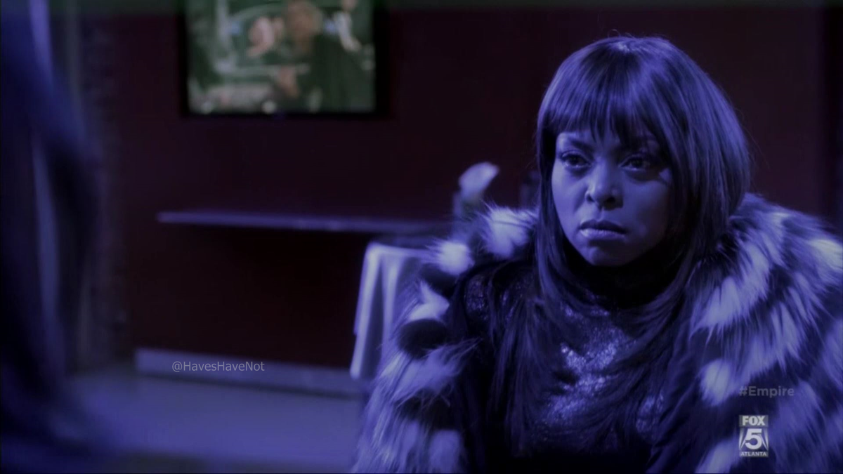 SeasonalShade's tweet photo. That was some hawk and spit, it was so thick it looked like tears. Damn Cookie @TherealTaraji #Empire https://t.co/lLAyKBYRB5