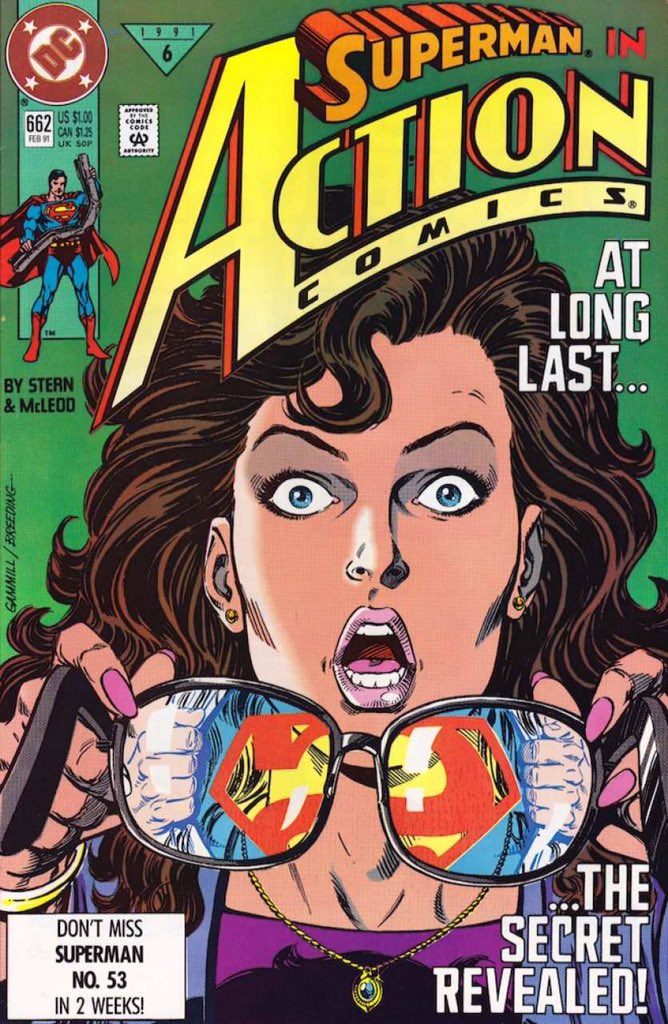 Action Comics #662 by Roger Stern &amp; <a href="/mcleodbob/">Bob McLeod</a>. <a href="/Kerry_Gammill/">Kerry Gammill</a> cover. Published 25 years ago this month. #LoisLane