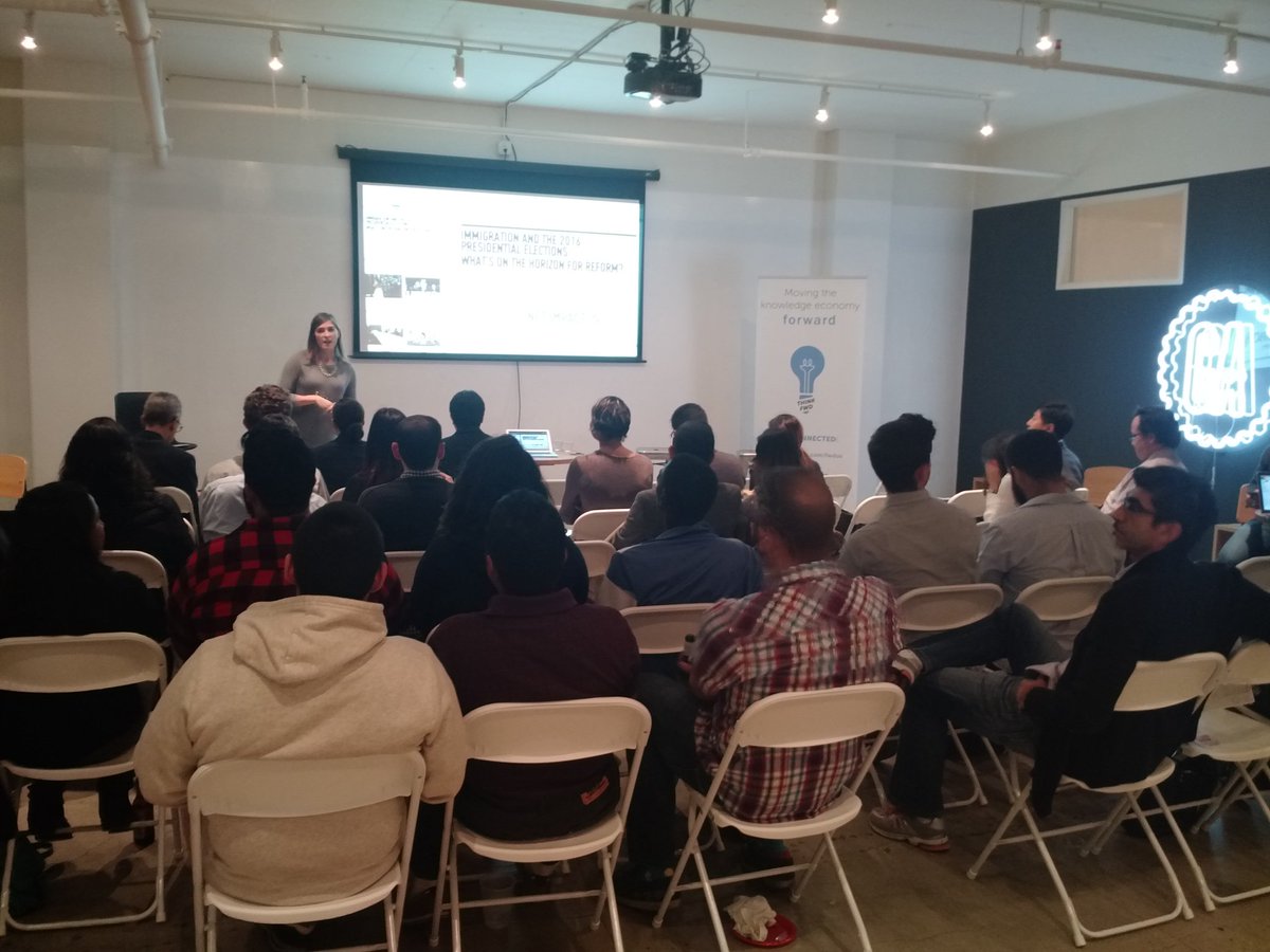 jjrodriguez1991's tweet photo. .@catherineelyons welcomes the #fwdla chapter .@NetImpactLA & .@GA_LA to our panel on the prospect for immig. reform https://t.co/RPO2nFAVJl
