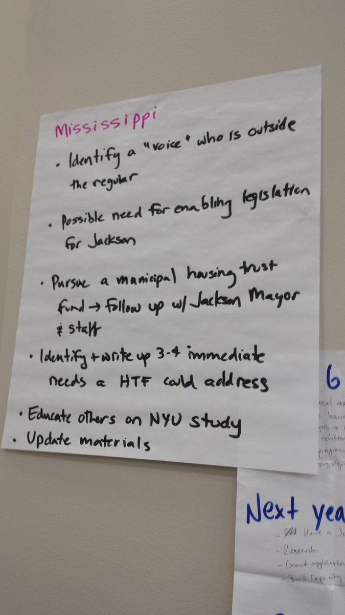 housingms's tweet photo. Last year's goals for when we were considering fight for #jacksonHTF ! Happy to report #wewon #SouthernConvening https://t.co/ePaQr0C1sC