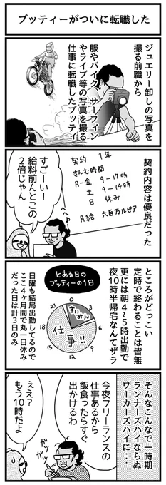 ブログ更新しました☆ 南国どぅる～ん日記 : ブッティーがついに転職した https://t.co/p49yeWUKtE 