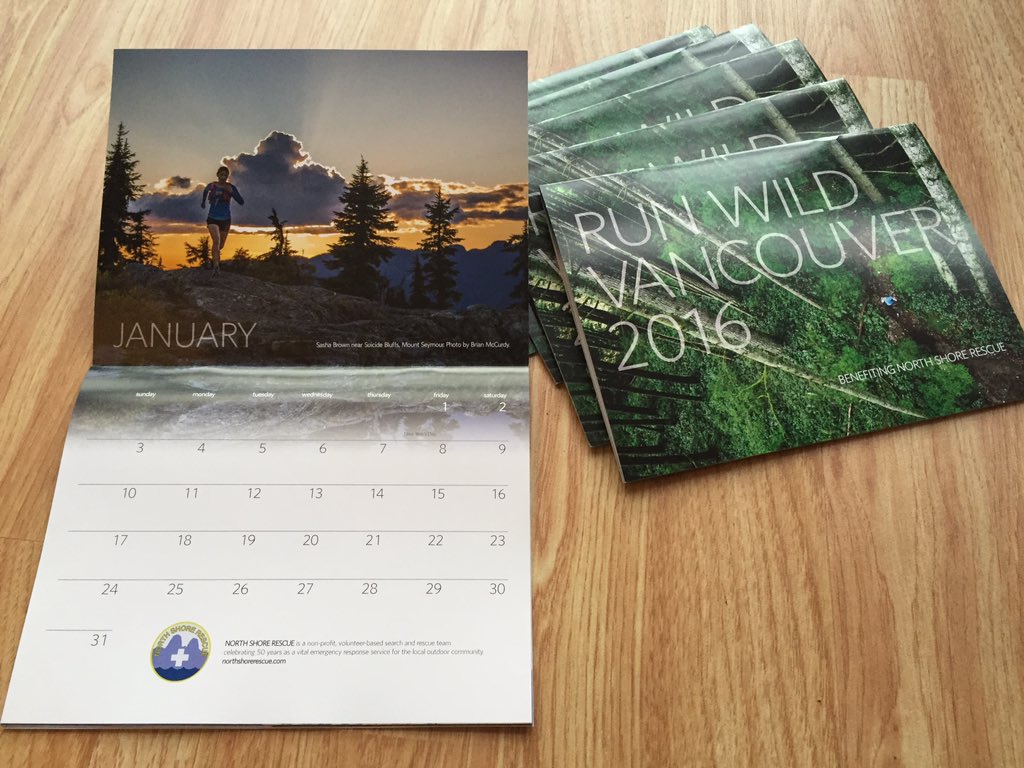 RunWildVan's tweet photo. Calendars are hot off the press, looking great &amp; will be at all of our retailers Friday $20! Proceeds to @NSRescue https://t.co/jP5VY00ZYC