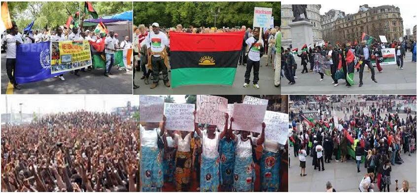 valbrownmc's tweet photo. BIAFRA OR DEATH: BEHOLD HEROIC INDIGENOUS PEOPLE OF BIAFRA UNDER THE LEADERSHIP OF #NNAMDIKANU, ABDUCTED BY BUHARI. https://t.co/Yy34ggT21Y