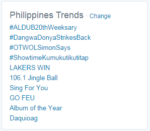 rhian_lubb's tweet photo. almost 12 noon, still on the 2nd spot :D
#DangwaDonyaStrikesBack https://t.co/eIP4Gwcs1i