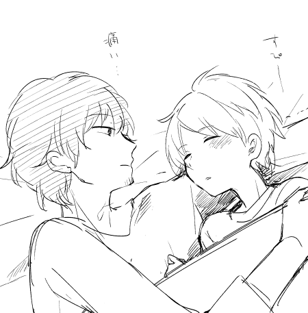 @KomyCxx ちいなさんのせいでショタのらくがきばっかり増えていくからさ～～～～～～(楽しい 