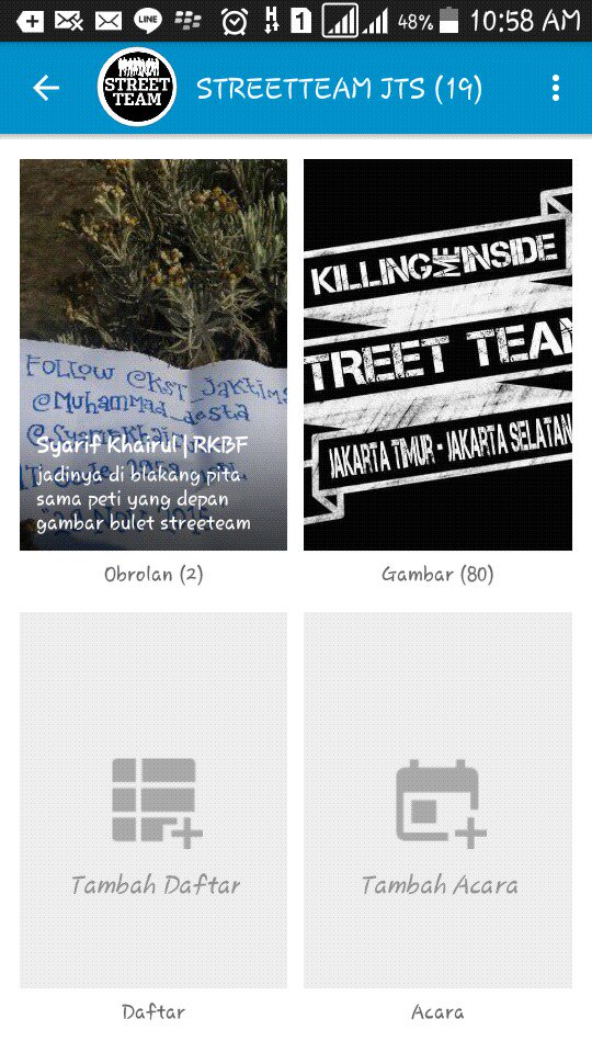 Ayoo yang mau jadi member dari new <a href="/KST_jaktimsel/">KST_ Jak Tim Sel</a> gabubg aja di gruoup bbm kita