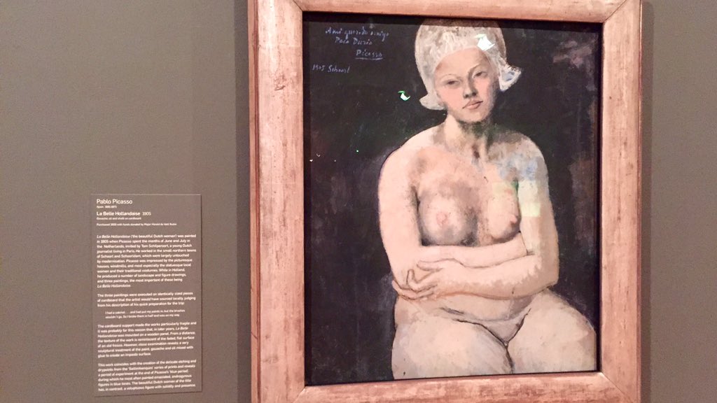 birdiexy's tweet photo. Unerwartete Begegnung - #Brisbane Art Gallery and Museum - #PabloP! https://t.co/pgp0MRO7Sa