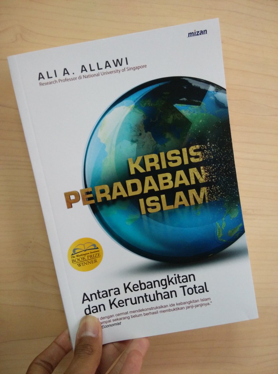Nah segitu gambaran dari buku #KrisisPeradabanIslam ini. Admin sih jadi penasaran ingin baca. #JumatBerkah