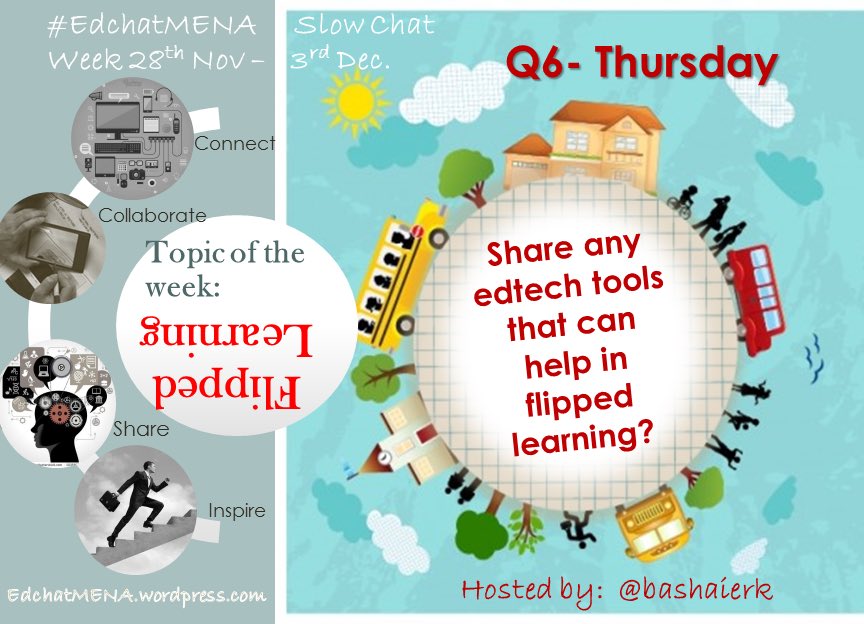 UAE_LN's tweet photo. RT TEACHUAE_MAG "RT bashaierk: Join #edchatMENA slowchat for Q6 as we discuss #flippedlearning  #edchat #aisaed  #… https://t.co/ZXJBPzbalS"