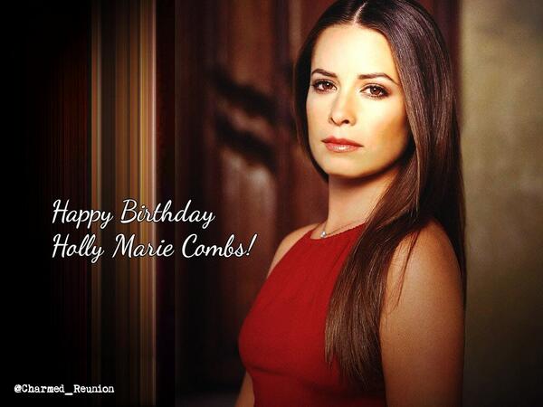 I think this \Happy birthday Holly Marie Combs\ is with Piper..     