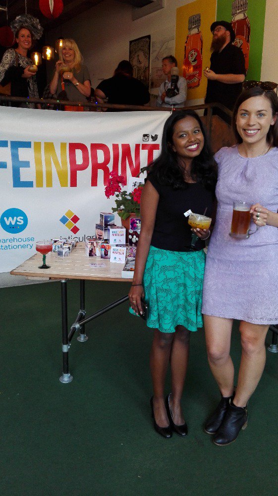 Printicular's tweet photo. Launch party pics #printicular #lifeinprint #launch https://t.co/OvNFyCXrGS