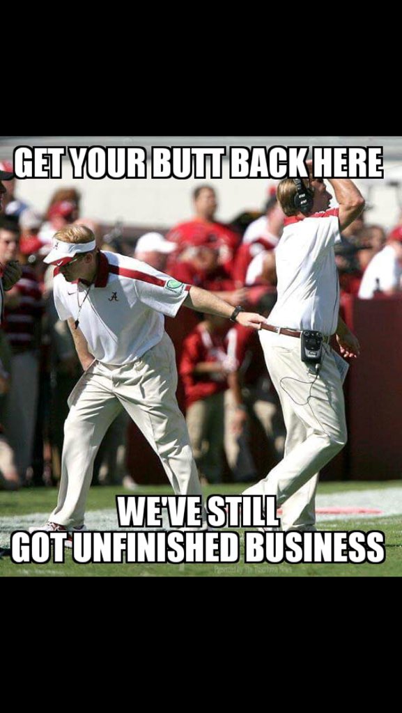 jtscott77's tweet photo. Roll Tide #BeatGators https://t.co/WxAU9yNENk
