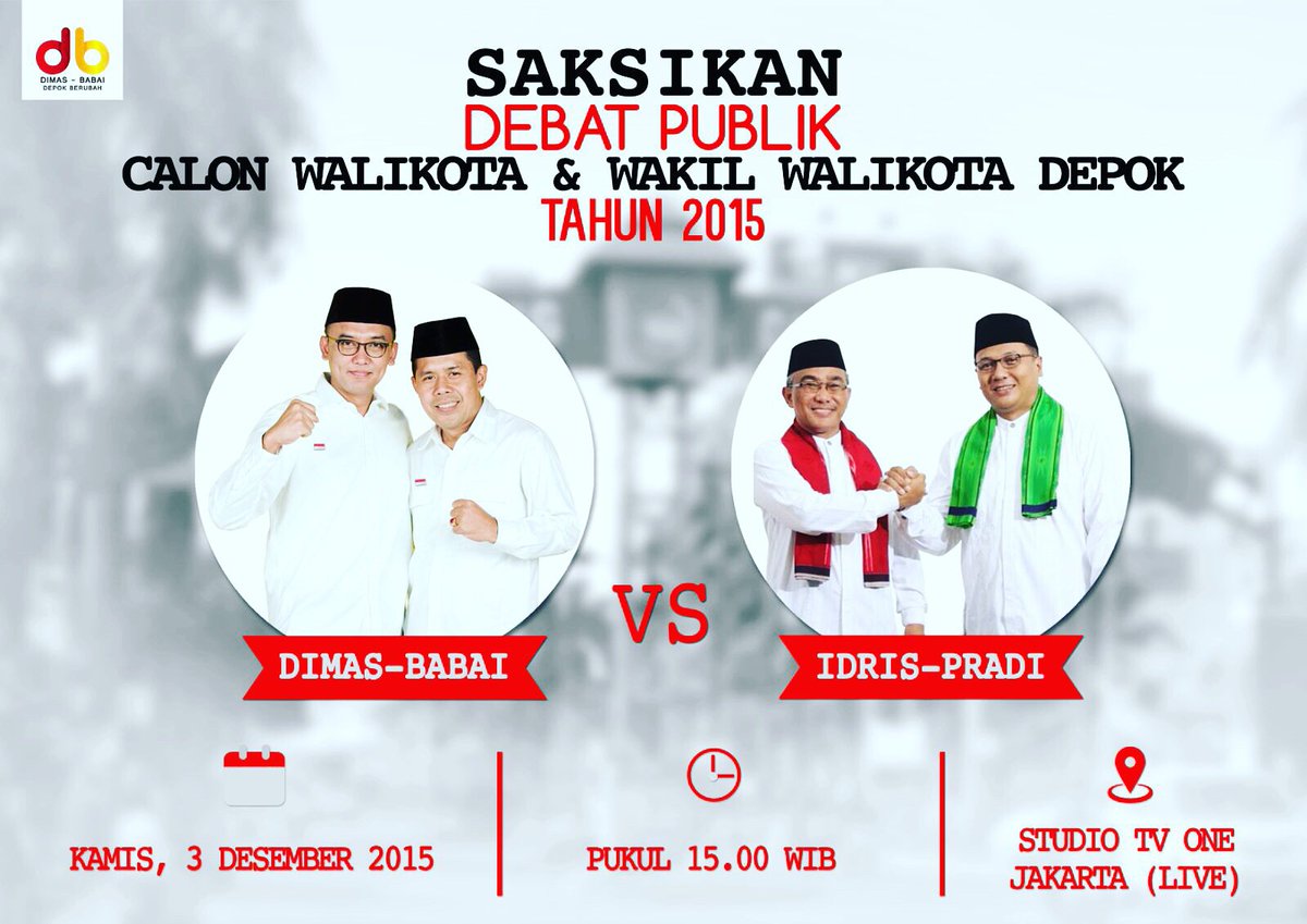 RelawanDON's tweet photo. Depok #satuhebat https://t.co/a7pGoEHdWZ