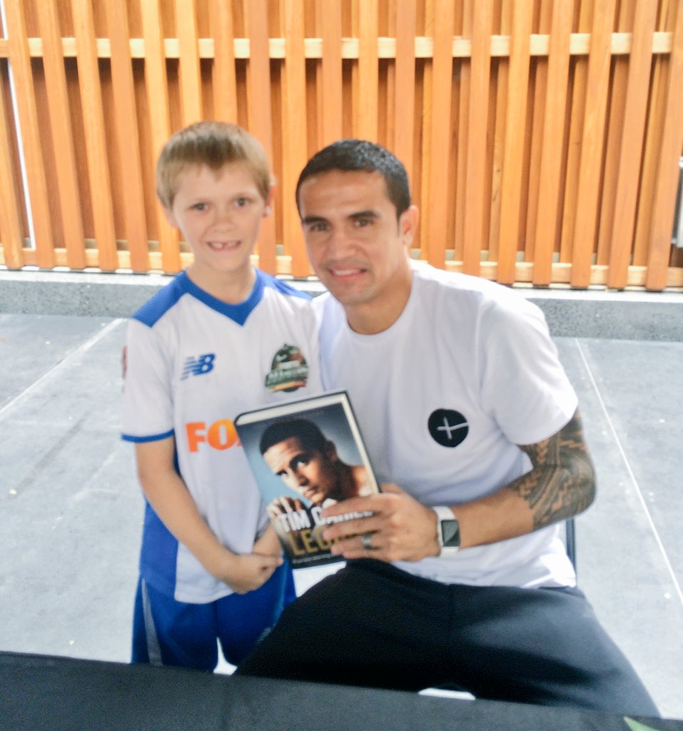 veeblake's tweet photo. A massive Thank you to @Tim_Cahill for inspiring AJ to follow his dreams #Legacy #tinytimmy #DreamsComeTrue https://t.co/uZWlCFm4O2