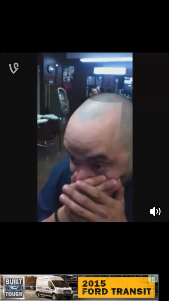 BoBocampbell42's tweet photo. Deondres hair line lmao https://t.co/HMcoFag1LO