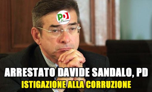 L'#ArrestatoPd del giorno: Davide Sandalo, presidente Consiglio di Casale.