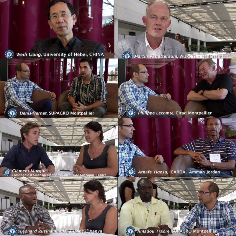 CIHEAMIAMM's tweet photo. 8 interviews: Systèmes de production et enjeux de la #sécurité #alimentaire. #FSD5 @Cirad https://t.co/MS2WvAnIrU https://t.co/d02EkRC0p0