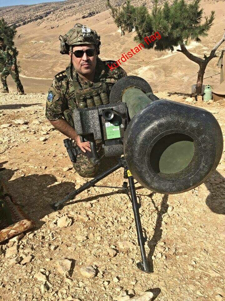 صاروخ Javelin لدى البيشمركه الكرديه في العراق !!! CVS21CzWoAAgBg6