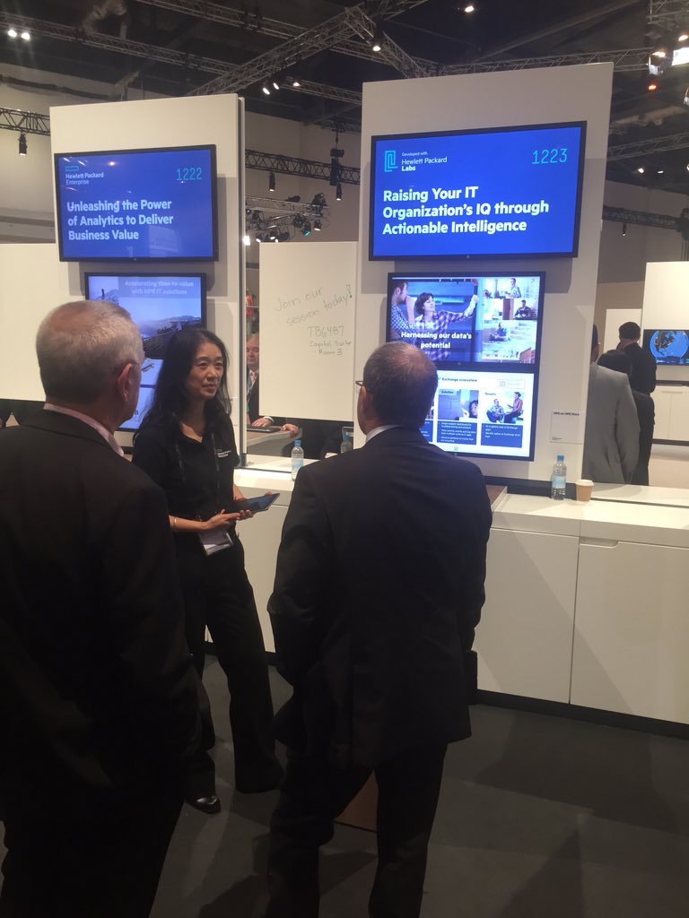 AnaAlvarezAlzas's tweet photo. Hear how #HPEIT is raising our IT organization's IQ through #HPESoftware solutions #OpsAnalytics #Vertica #BigData https://t.co/fOogBcuhvh