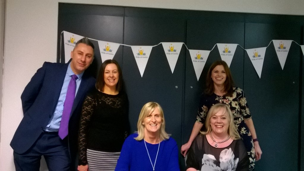 CentraIRL's tweet photo. The team behind the awards - HR training team. Well done on a great day so far #PrideofCentra https://t.co/oQYJgm5BjL