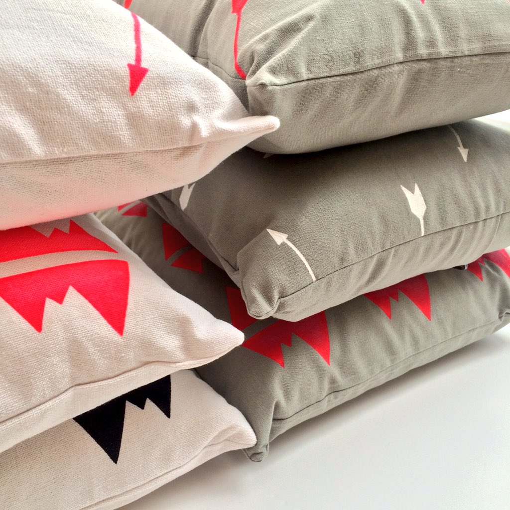 rosieoneilluk's tweet photo. Cushions getting packed up for tomorrow's #CraftDesignContemporary in Nottingham! https://t.co/c188VodLBc