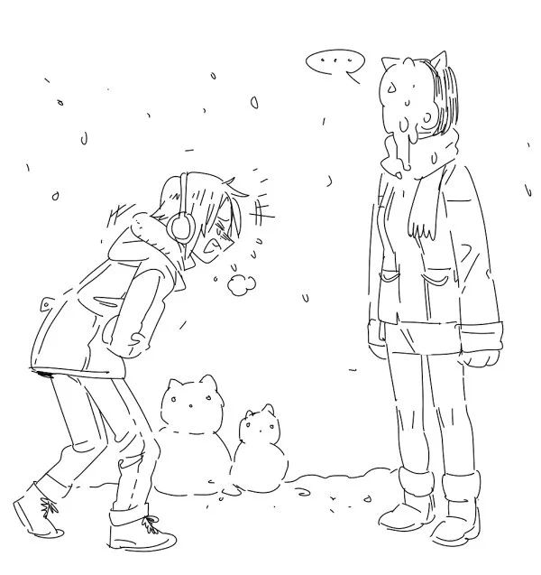 仲良し二人ww 
