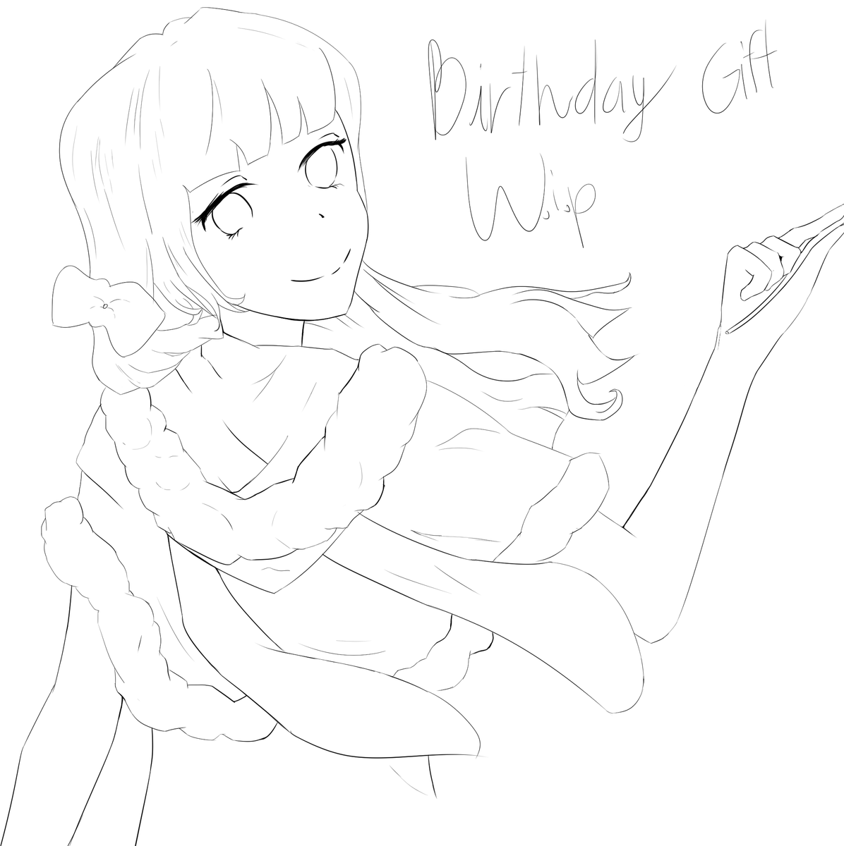 I think i figured out how to line-art the way i want to (*•̀ᴗ•́*)و ̑̑(*•̀ᴗ•́*)و ̑̑ 