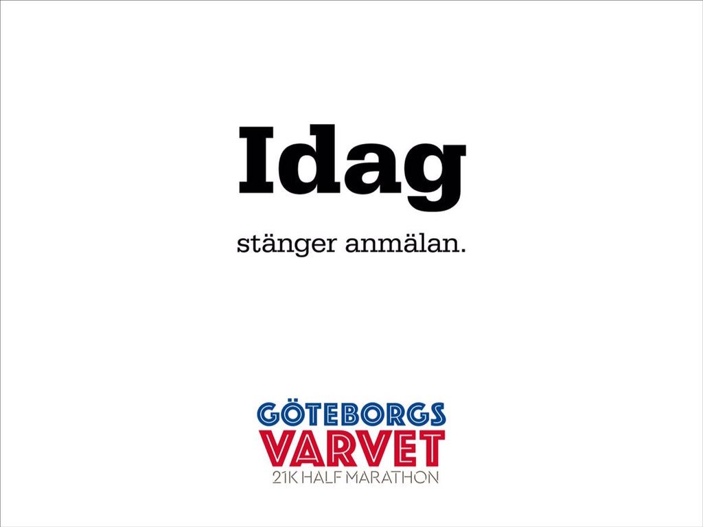 goteborgsvarvet's tweet photo. Hög tid att starta resan #göteborgsvarvet https://t.co/H4QMWz6IO8