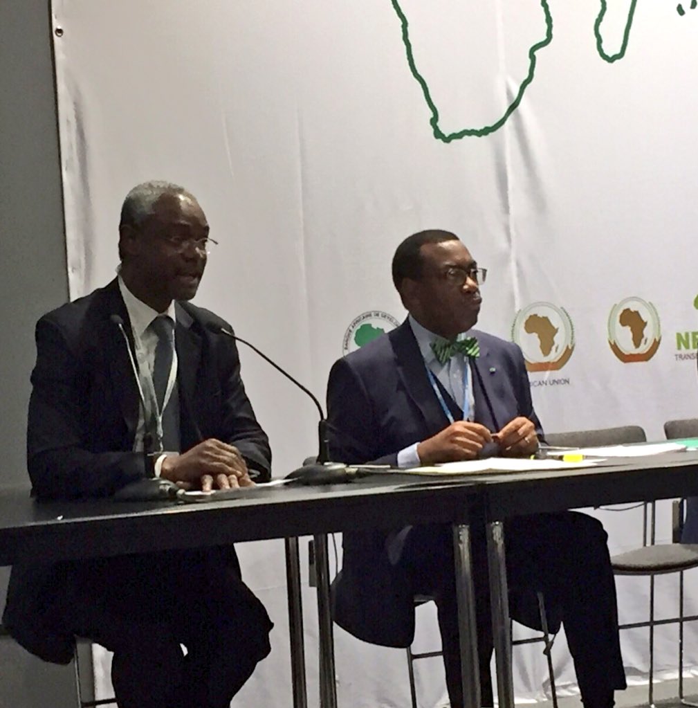 UNEP's tweet photo. Highlights from 2 Dec at #COP21 - @ibrahimthiaw at Ocean's Day &amp; speaking about #GreatGreenWall #climatechange https://t.co/8buJtriSfp