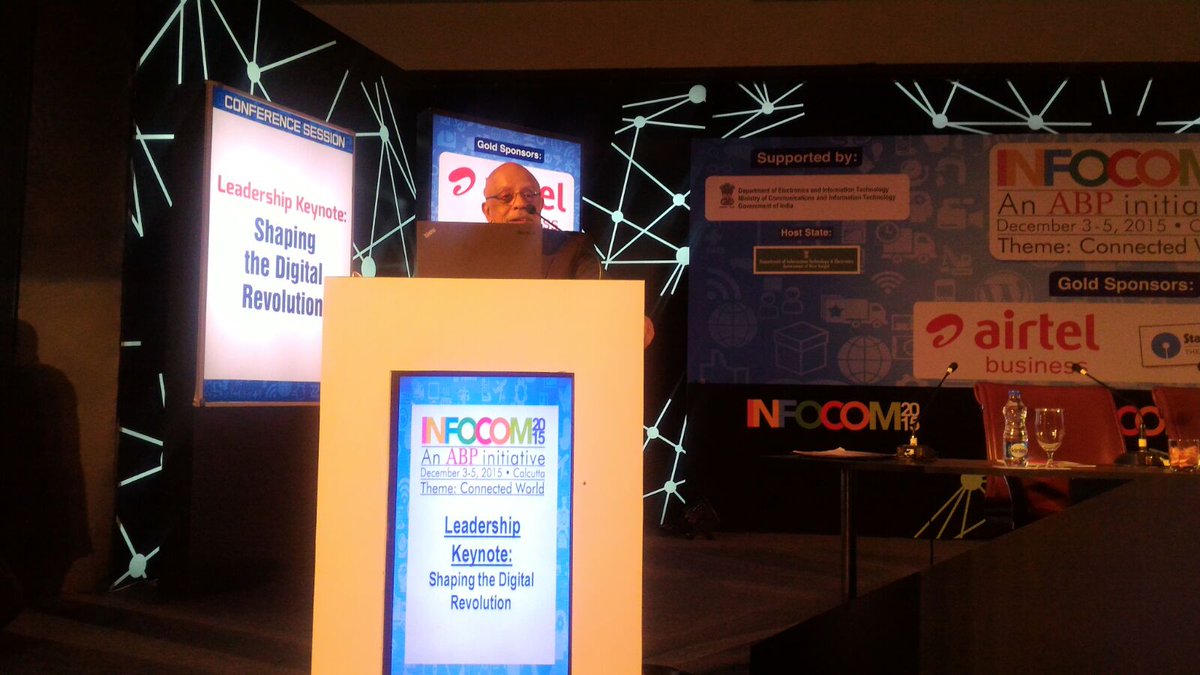 infocomconnect's tweet photo. Sumit Bhattacharya's idea of a device : to own you and be the focal point of your life
#ConnectedWorld #HCLScribes https://t.co/pr15LgIFUx