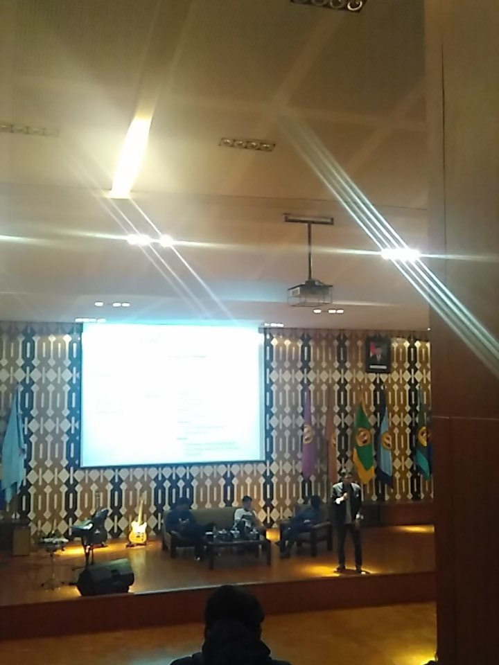 Materi "how to create &amp; develop your music" lagi disampein niih materinya menarik banget looh 😱