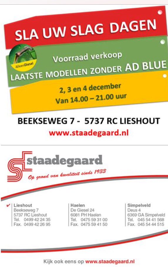 SimonDeere's tweet photo. Vandaag zin in een lekkere koffie #Dafeine zorgt ervoor bij #Staadegaard in Lieshout "op de sla uw slag dagen" https://t.co/7zUXwffxYV