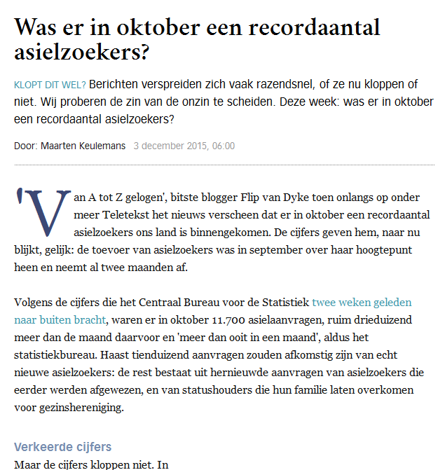 IND erkent cijfermist: het aantal asielzoekers daalt sinds september (dankzij <a href="/flipvandyke/">flip van dyke</a>) volkskrant.nl/wetenschap/was…