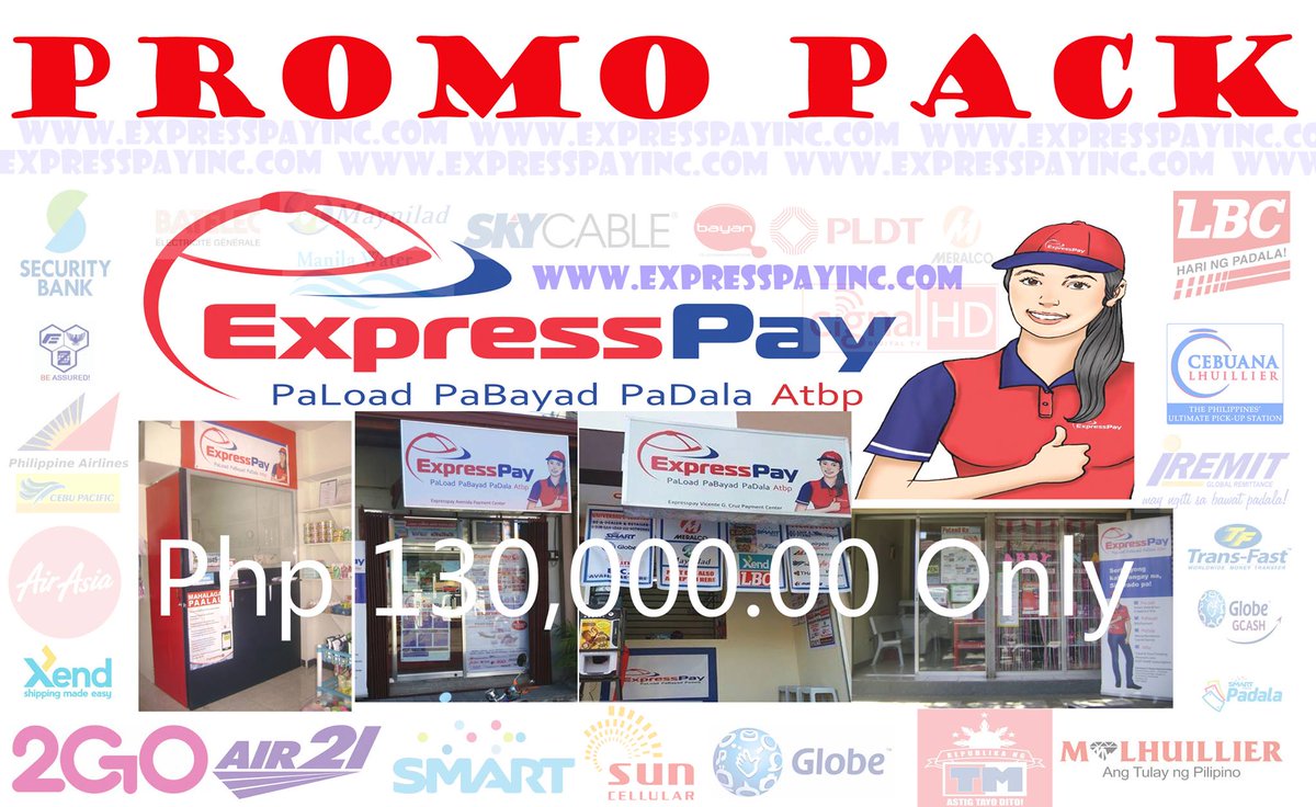 Expresspay2011's tweet image. For franchise inquiries:

paulah@expresspayinc.com/ 09295601305/ 09327075692/  expresspayinc.com