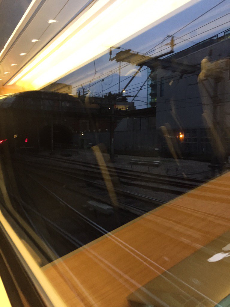 markmcgowran's tweet photo. On the train from kings cross for some #TIPS CPD in York @GTaylorSTEM #crossrail #engineering https://t.co/RwMKl2rxlX