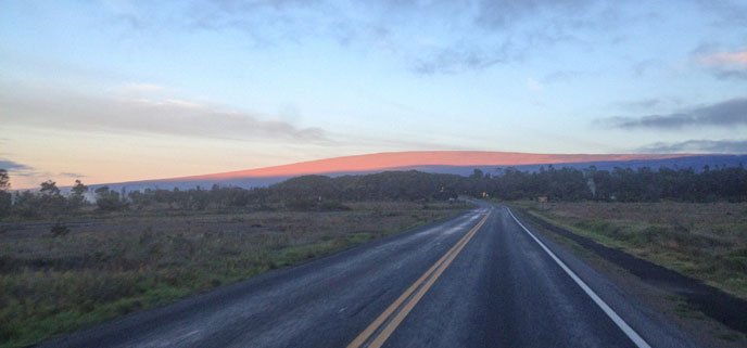 ... caldera, passes through the desert and tropical rain forest, and provides access to scenic stops and walks.