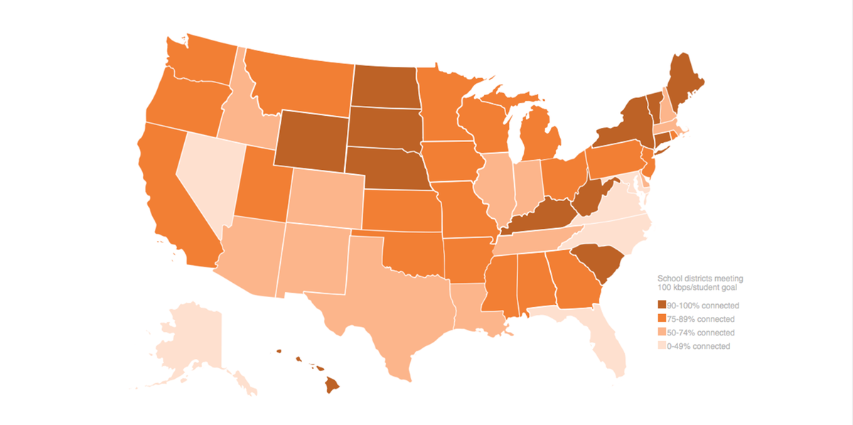 SMBACN3ws's tweet photo. 12 States Lead the Pack in the Nationwide School District Bandwidth Race https://t.co/N93sE8jyTq #k12 https://t.co/MImSA7Qf0G