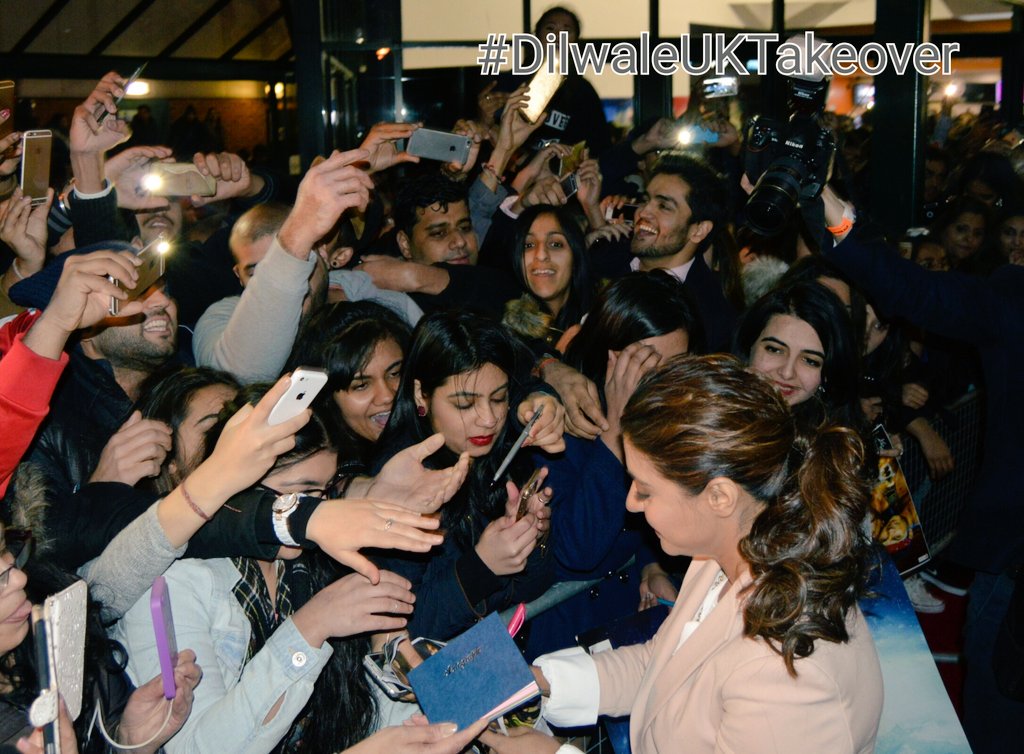 MediaHouseLDN's tweet photo. More moments from #DilwaleUKTakeover... Counting down to #JanamJanam https://t.co/QtAk6vLF2x