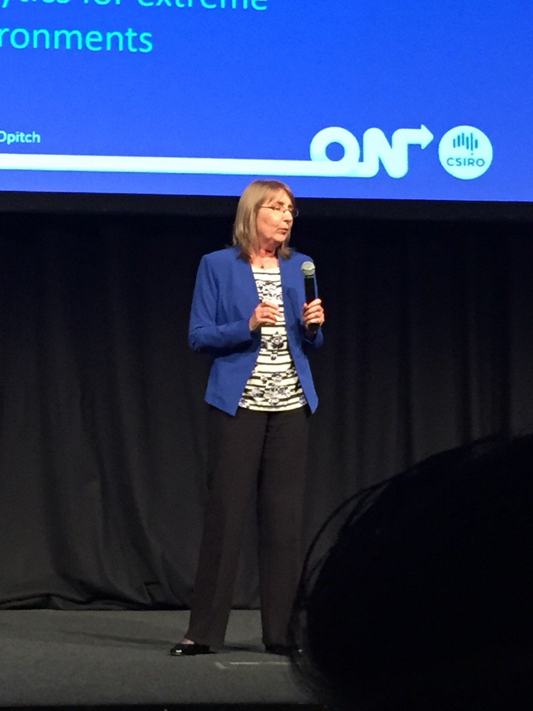 ElizabethEastla's tweet photo. 'Get more from ore' says Liz Eadie #Csiropitch #womenintech https://t.co/67miBe5jFp