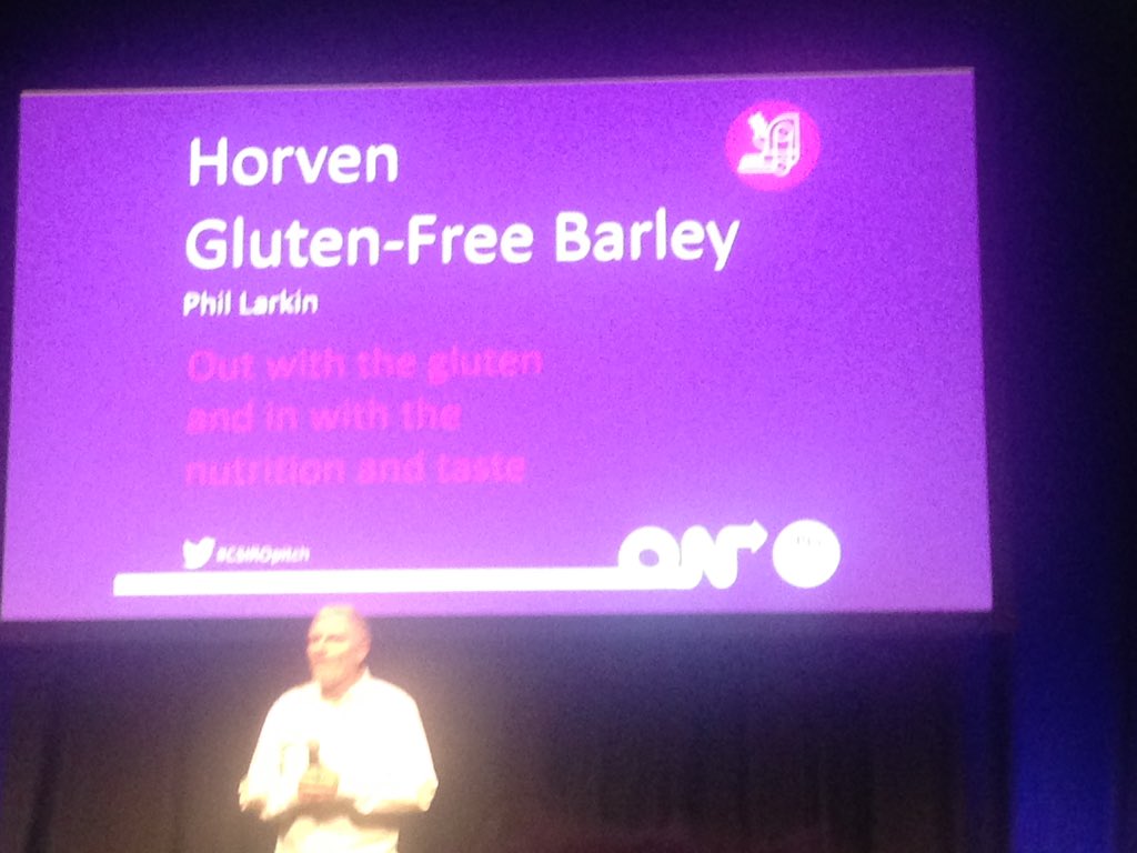 TheTimeMasons's tweet photo. Woohoo gluten free barley (I'm so happy) @CSIROnews #CSIROpitch #glutenfree #foodie #eating #Coeliac https://t.co/OTSUfbgmzN