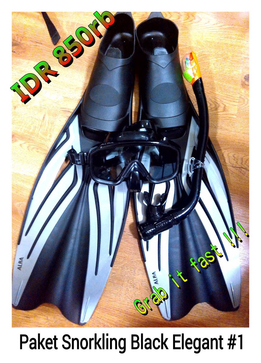 Ready stock, grab it fas guys !
#snorkling
#Diving
#scubadiving 
#underwater
#pasarADV