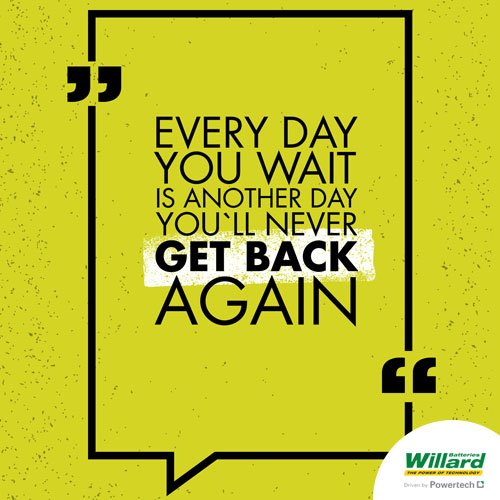 #MondayMotivation Do what you need to do now!