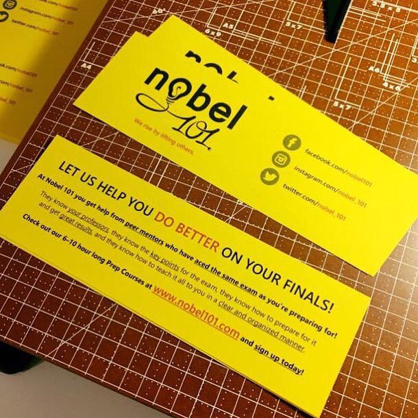 nobel_101's tweet photo. Flyers fresh out of the oven!
#nobel101 https://t.co/QlputcETSr
