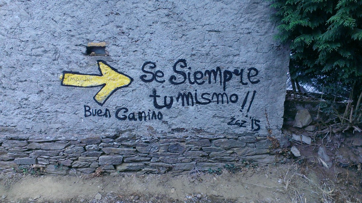 bysonandmom's tweet photo. Para ir #PorElBuenCamino... https://t.co/wotYSMhIbC