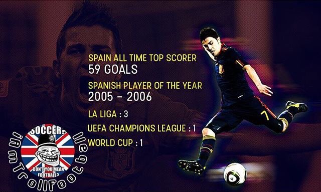 Happy Birthday to spain\s greatest player. David Villa  